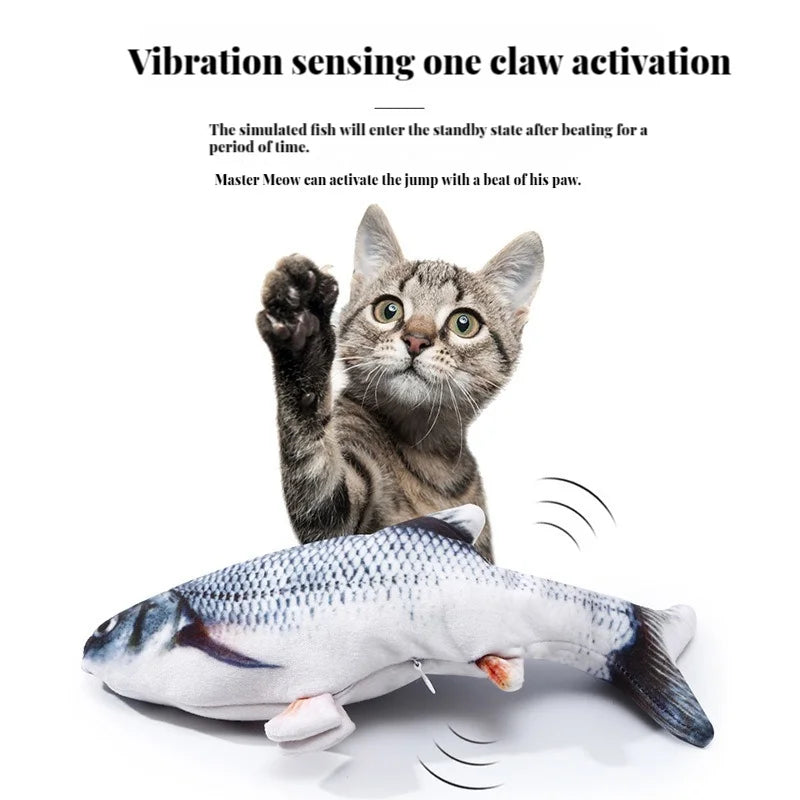 Electric Cat Toy Fish Pet