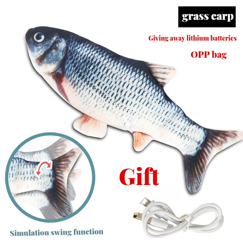 Electric Cat Toy Fish Pet