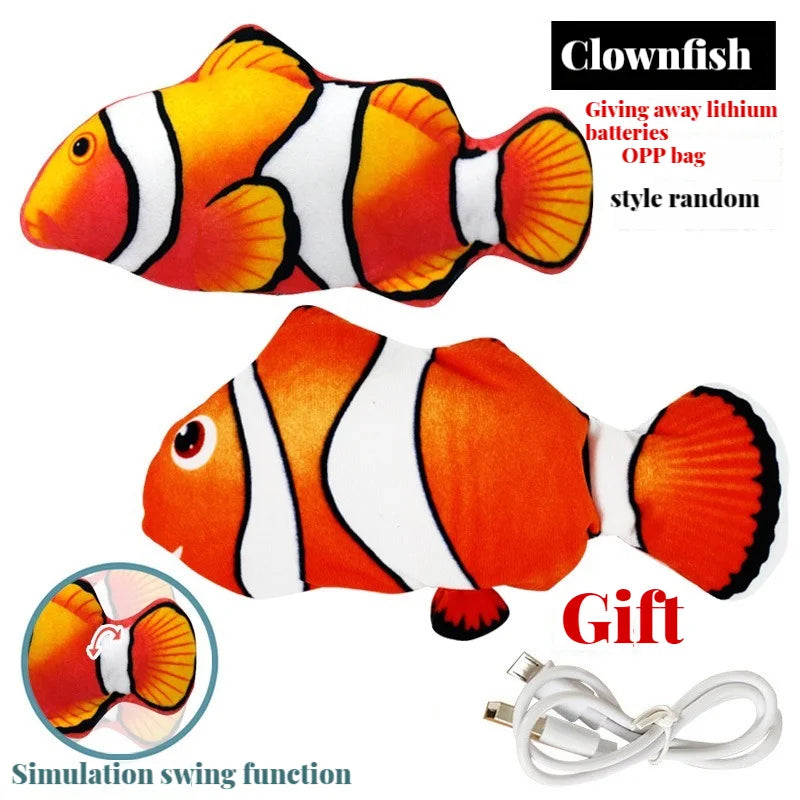 Electric Cat Toy Fish Pet